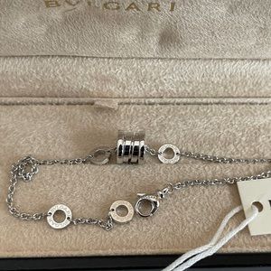 AUTHENTIC BVLGARI Bracelet B-Zero 18K White gold.